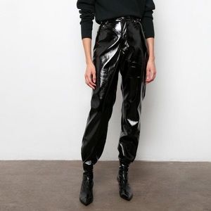 Patent Leather Pants from The Frankie Shop